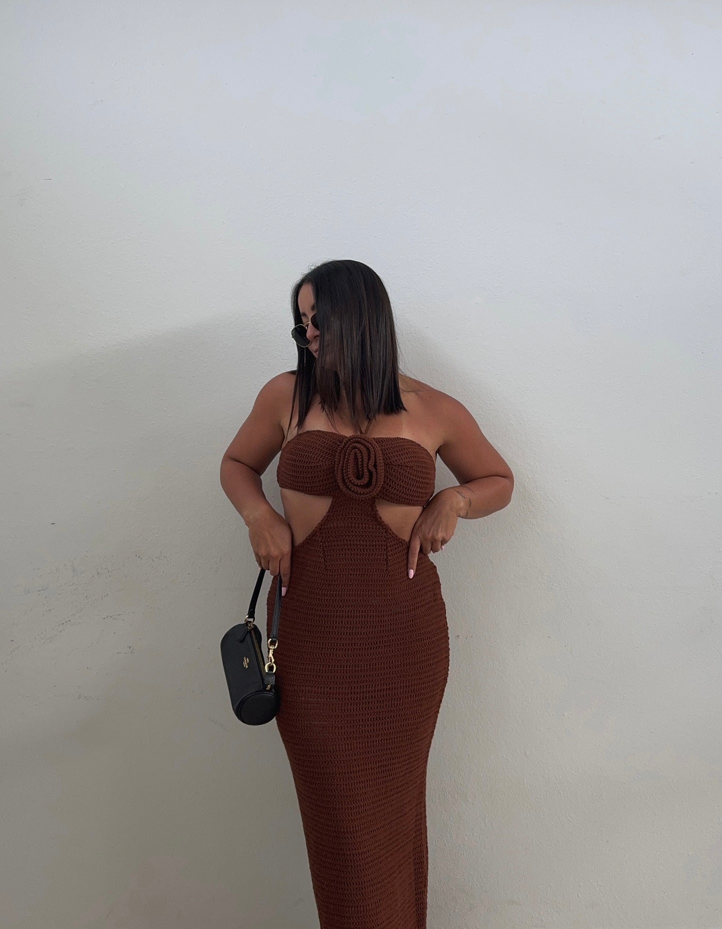 Cleo Crochet Maxi Dress