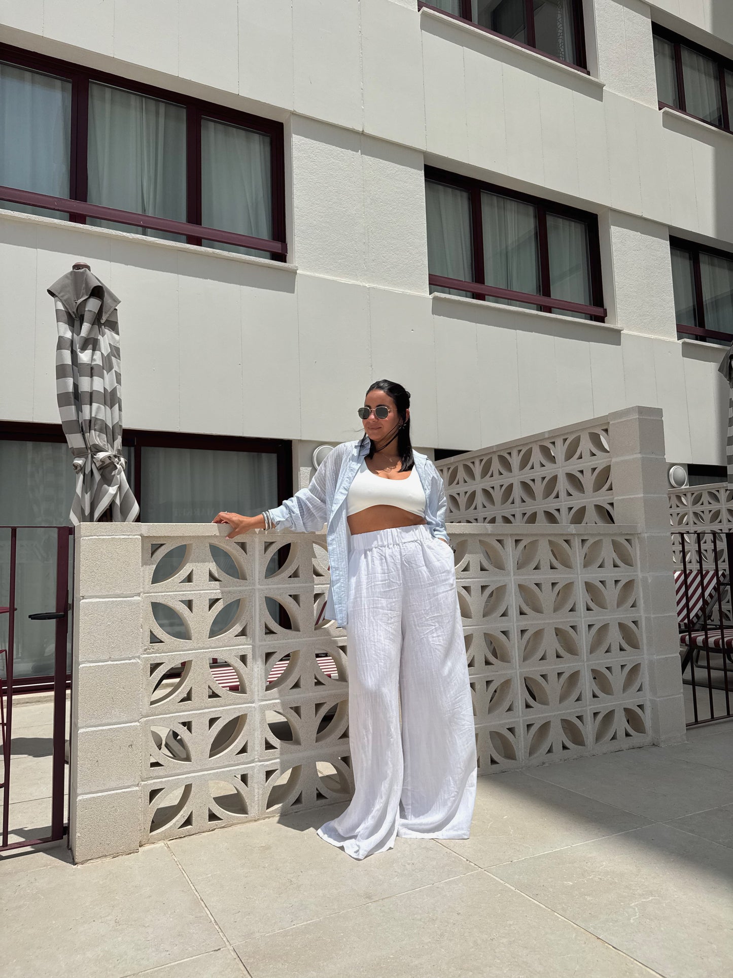 Cecilia White Pants