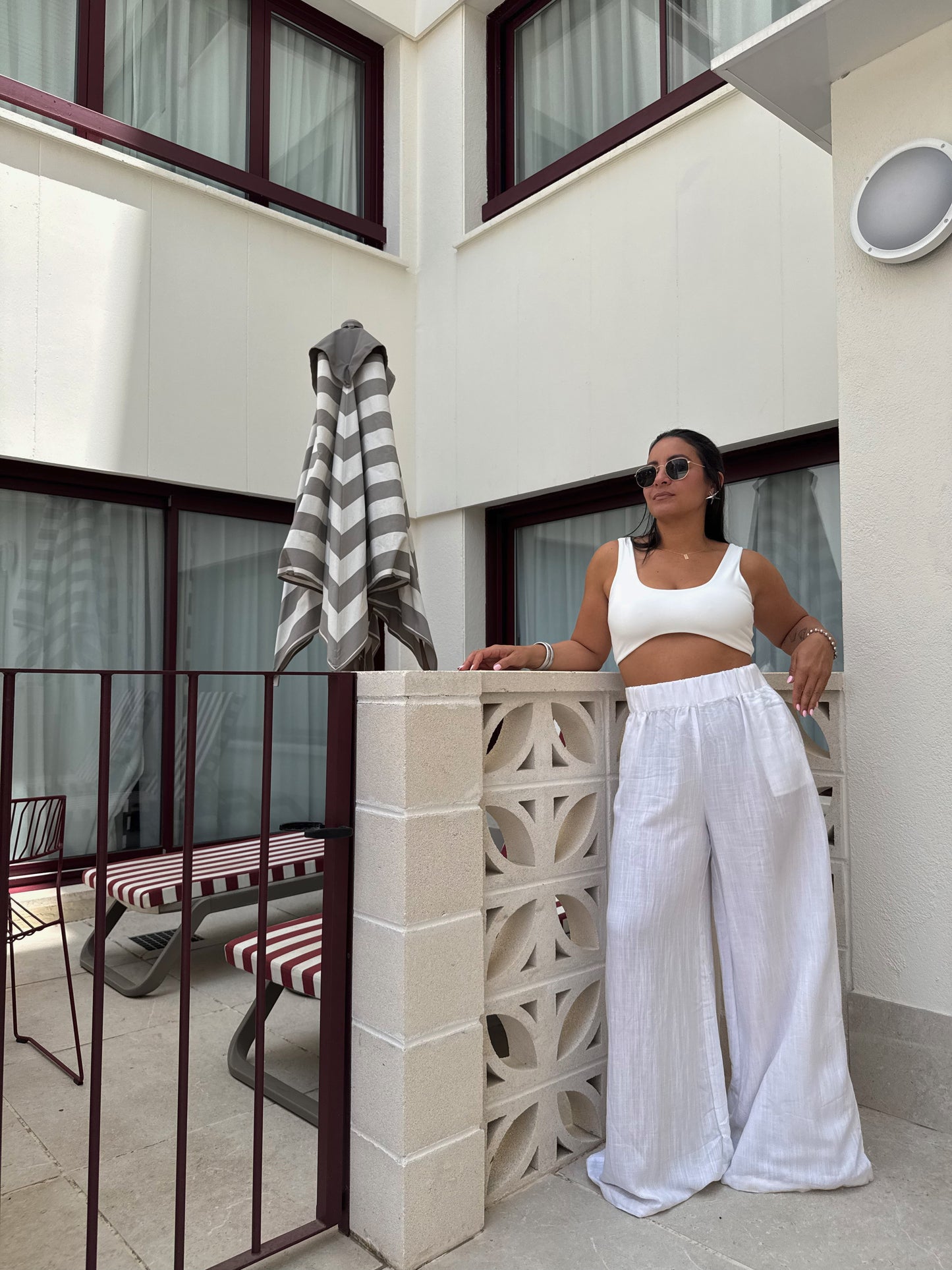 Cecilia White Pants