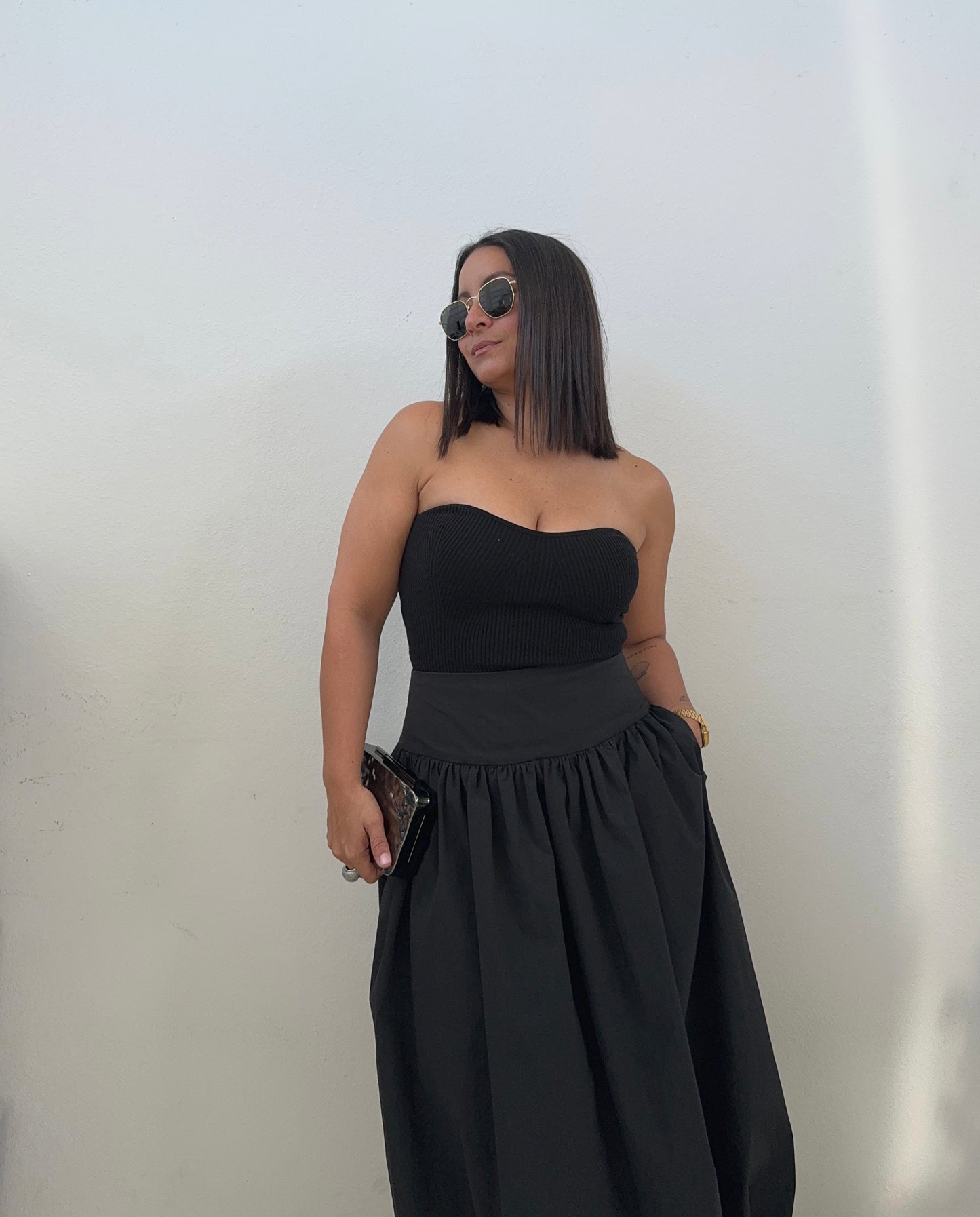 Ballon Midi Skirt