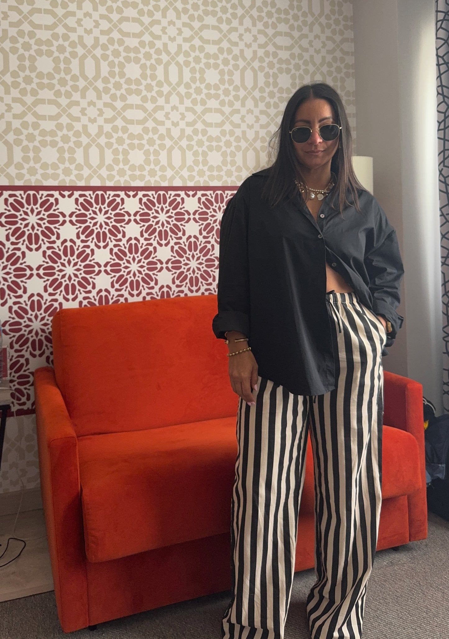 Maria Stripe Pants