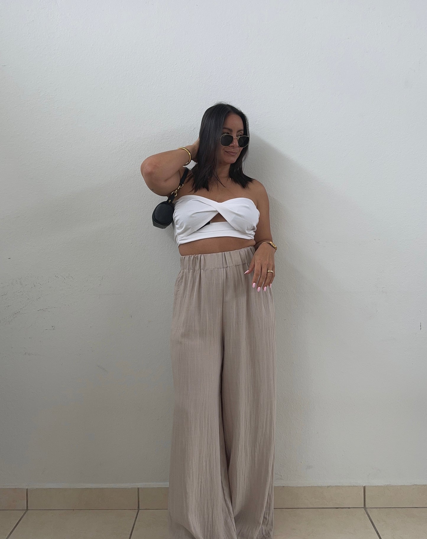 Khaki Beach Pants