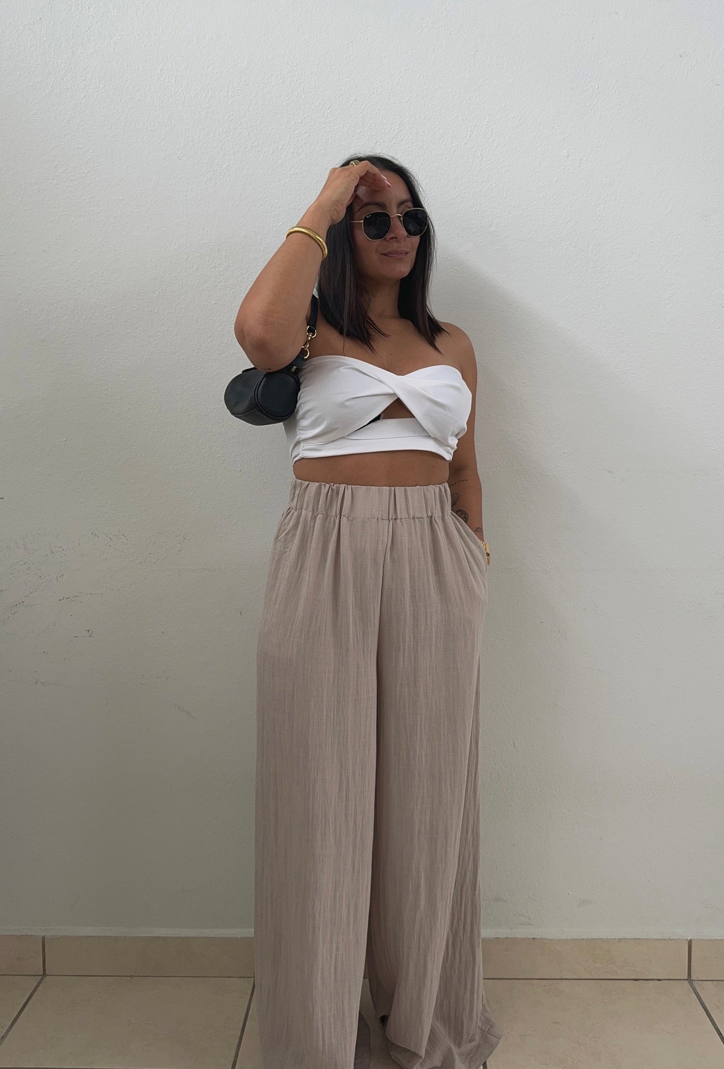 Khaki Beach Pants