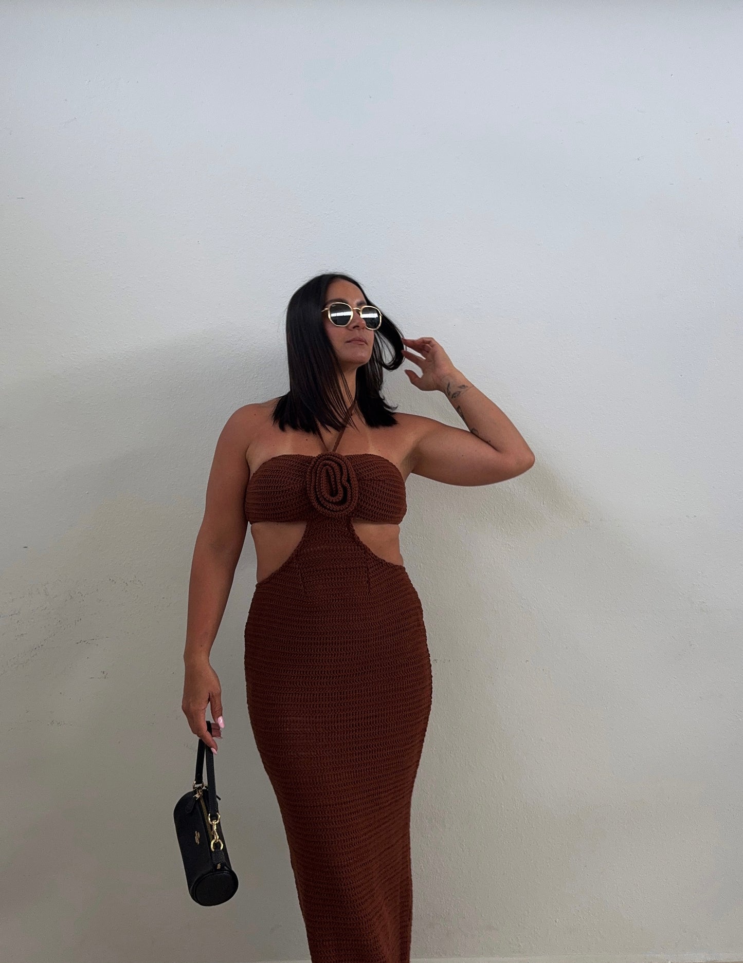 Cleo Crochet Maxi Dress