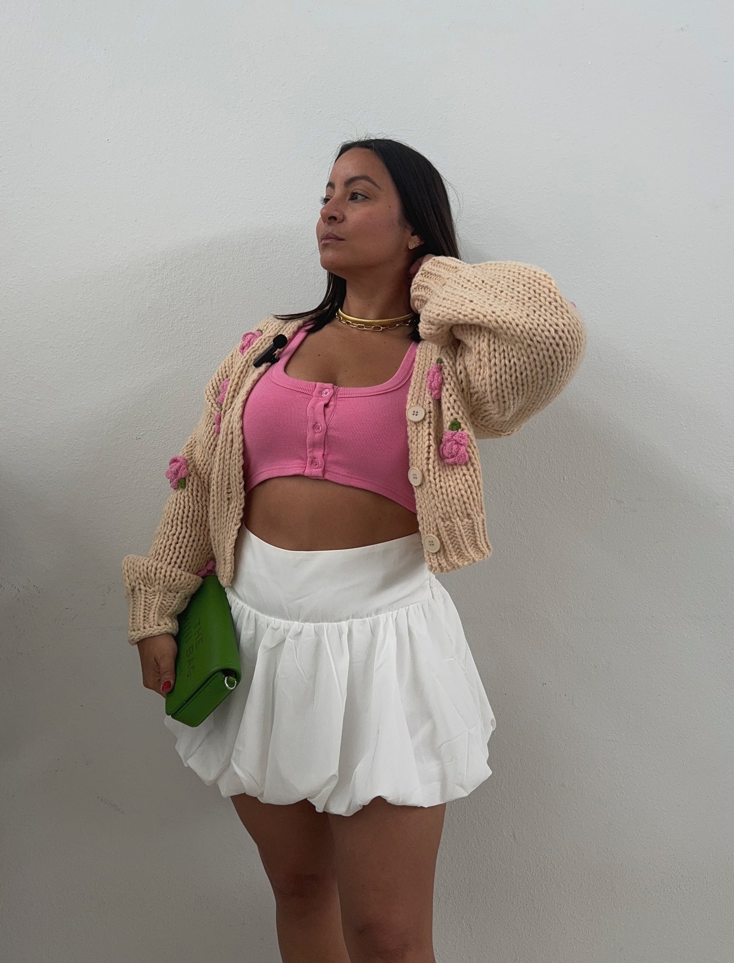 Pink Crop Top