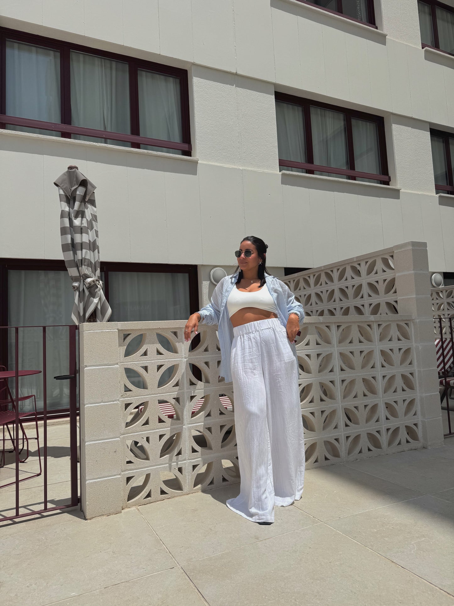 Cecilia White Pants