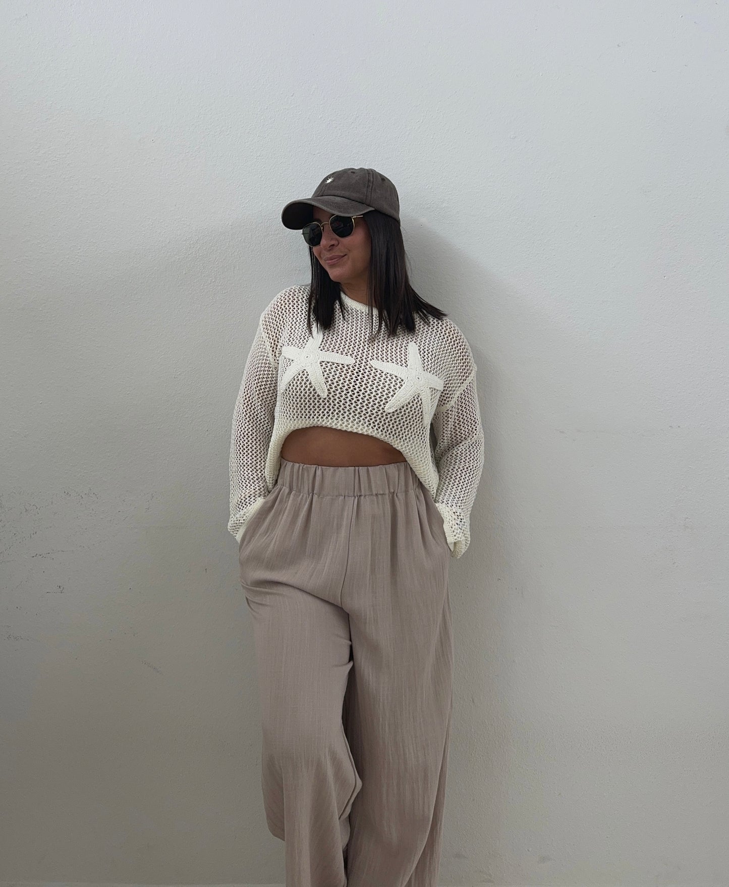 Khaki Beach Pants