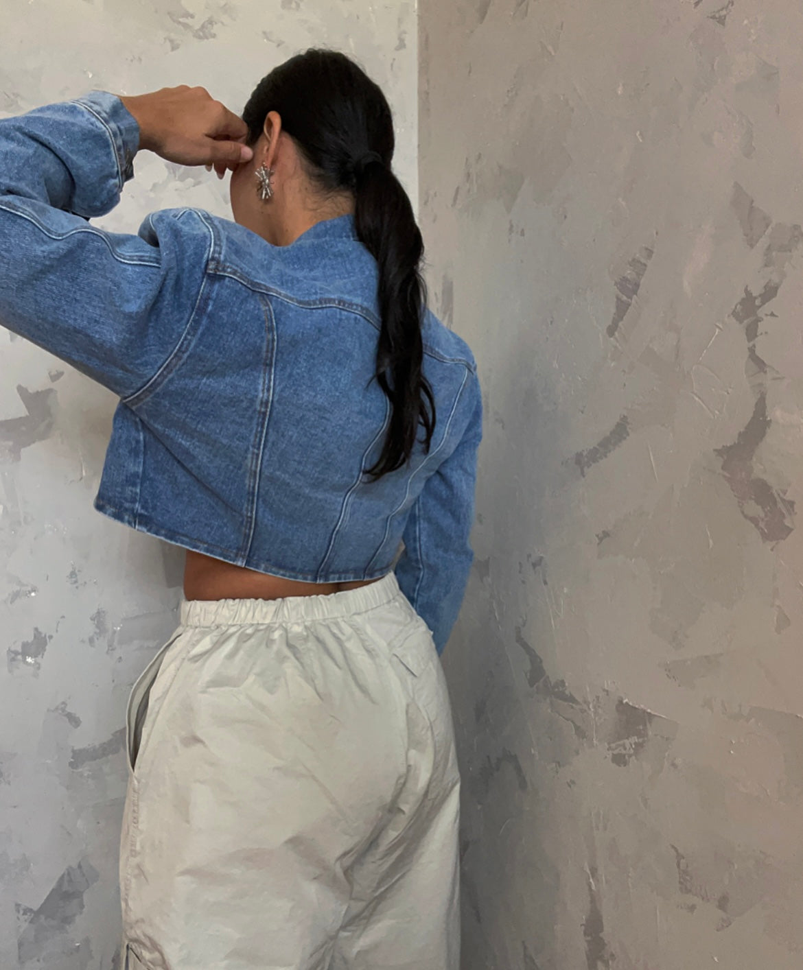 Khaki Parachute Pants