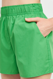 Green Button Down & Shorts Set