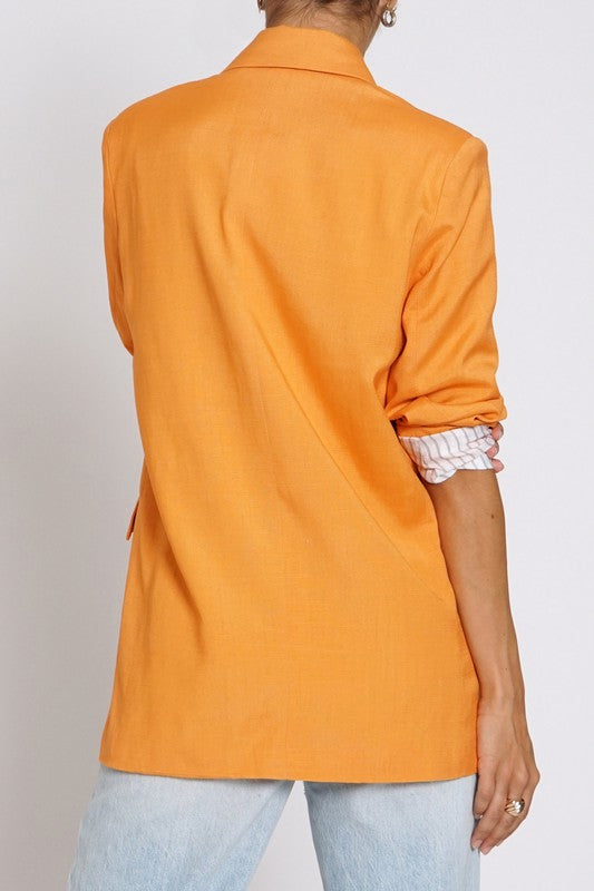 Orange Blazer