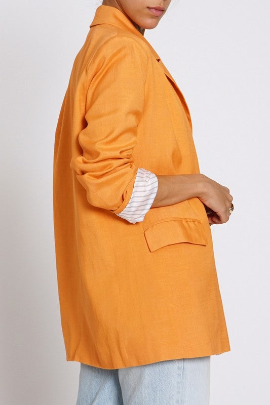 Orange Blazer