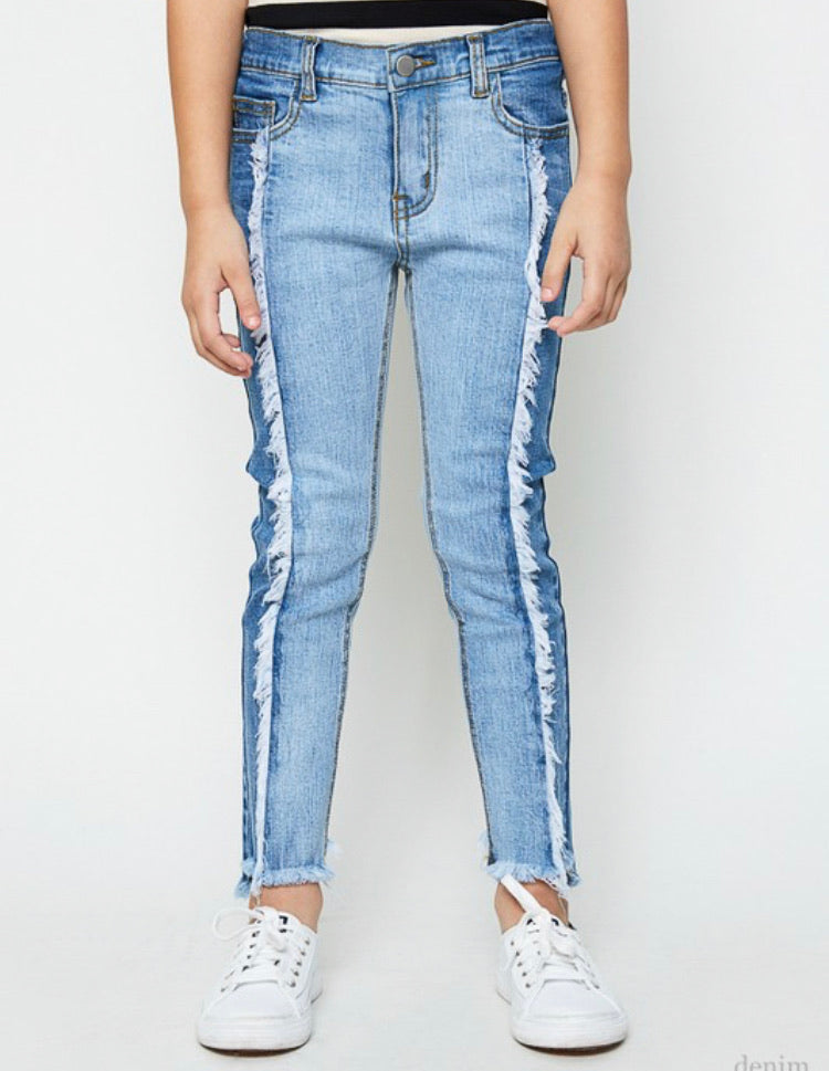 Color Block Jeans