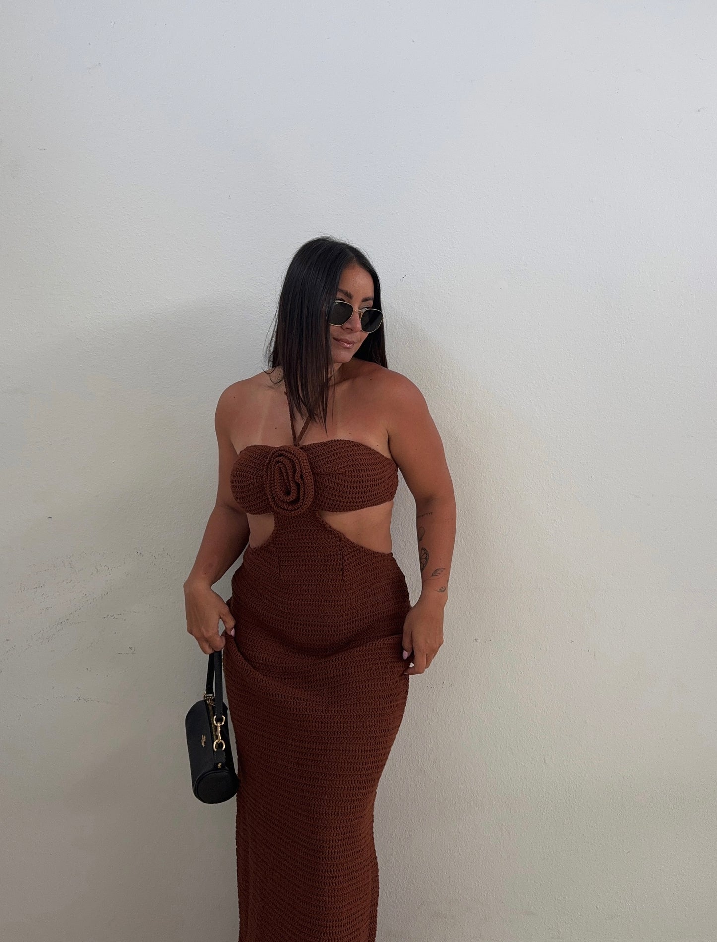 Cleo Crochet Maxi Dress