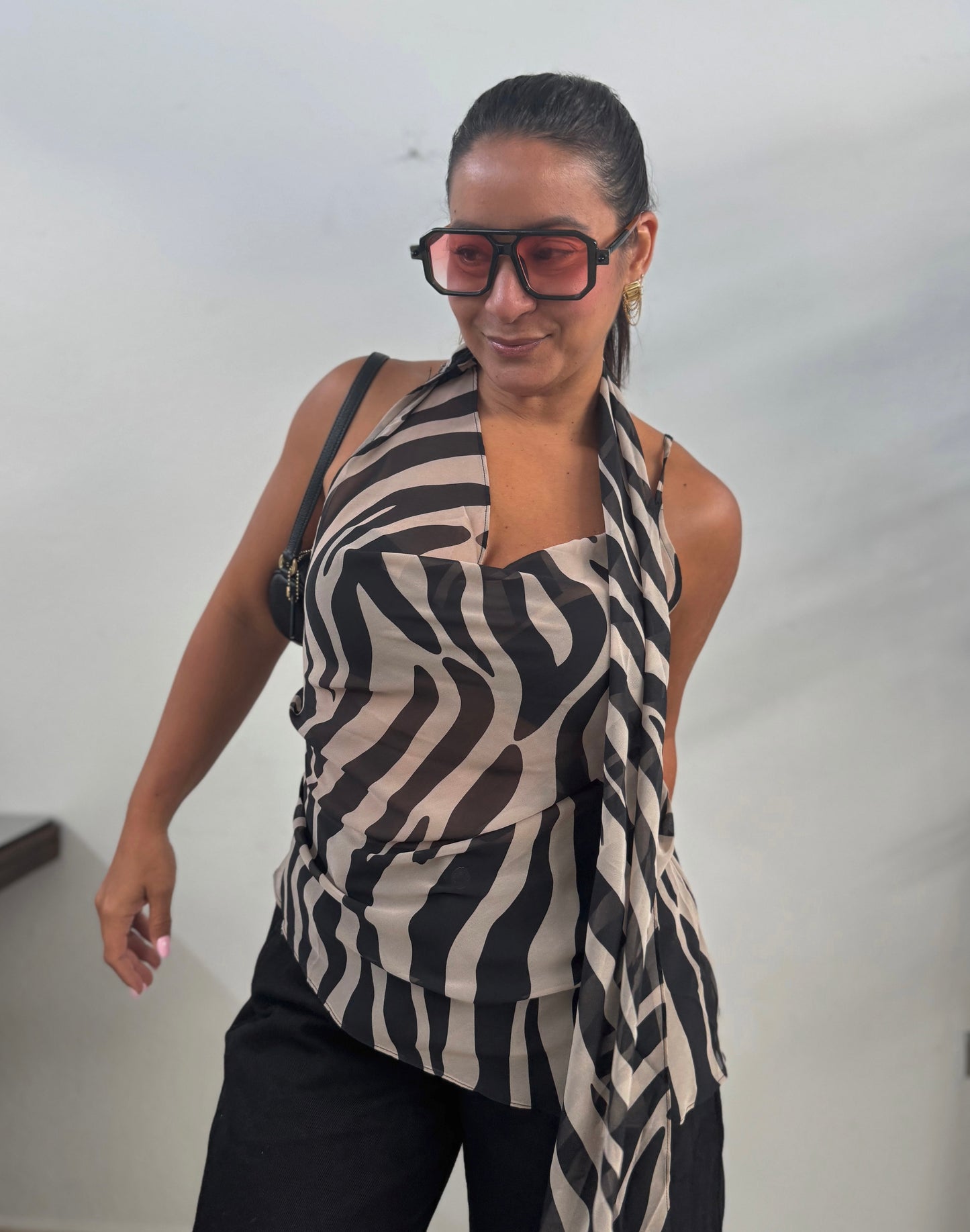 Zebra Top