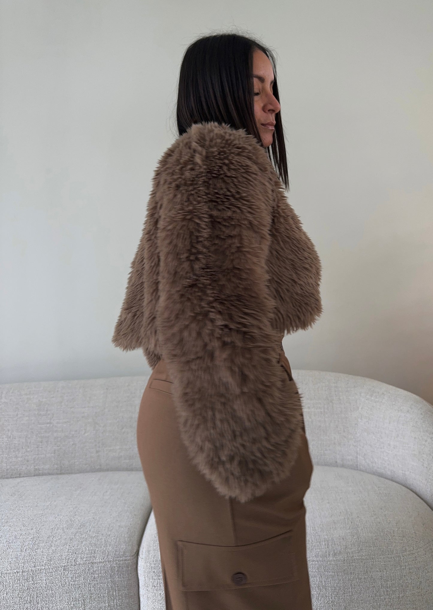 Cocoa Fur Jacket