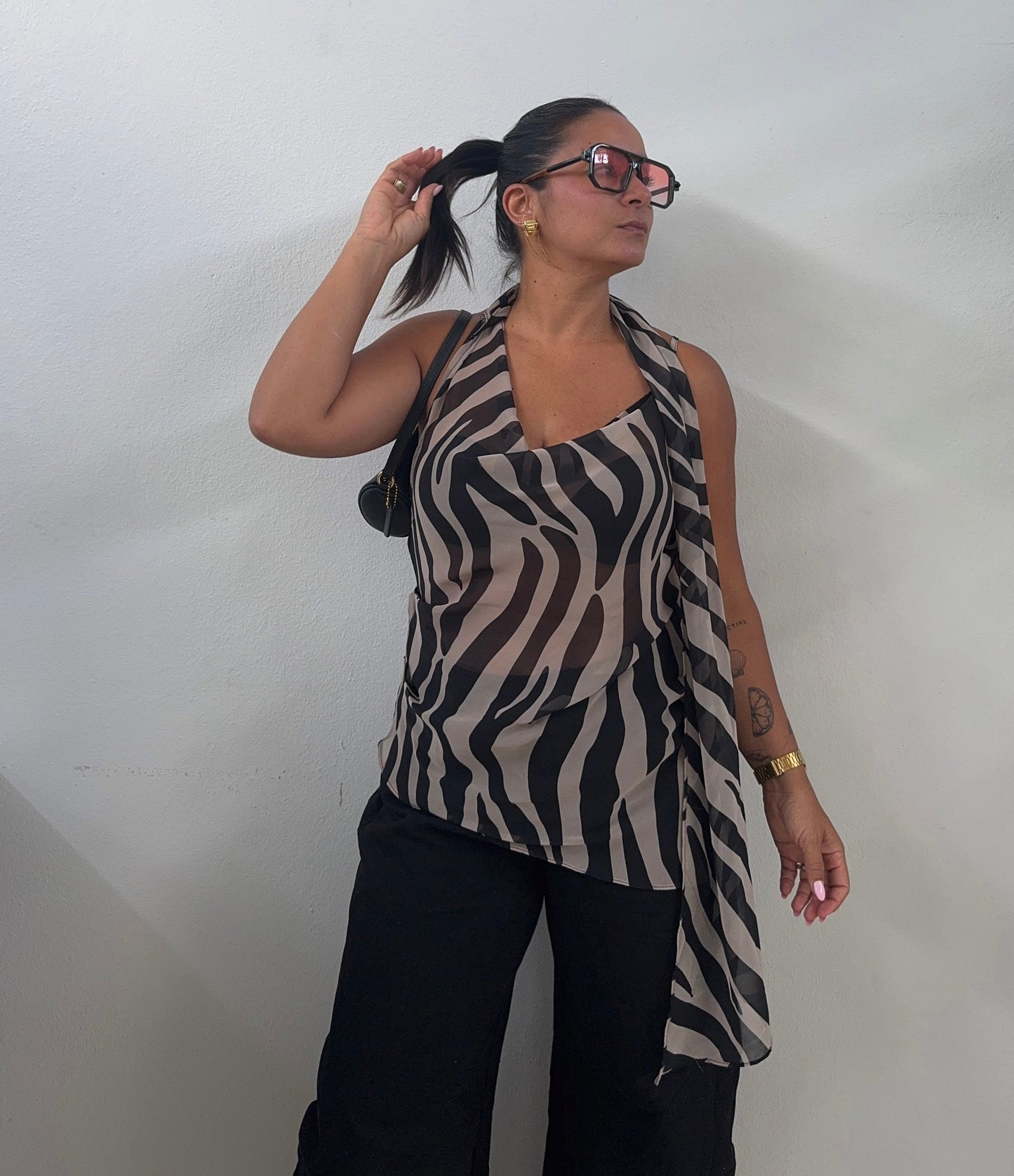 Zebra Top