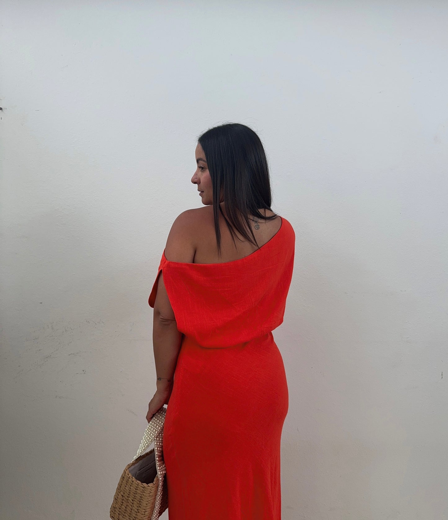 Solana One Shoulder Maxi