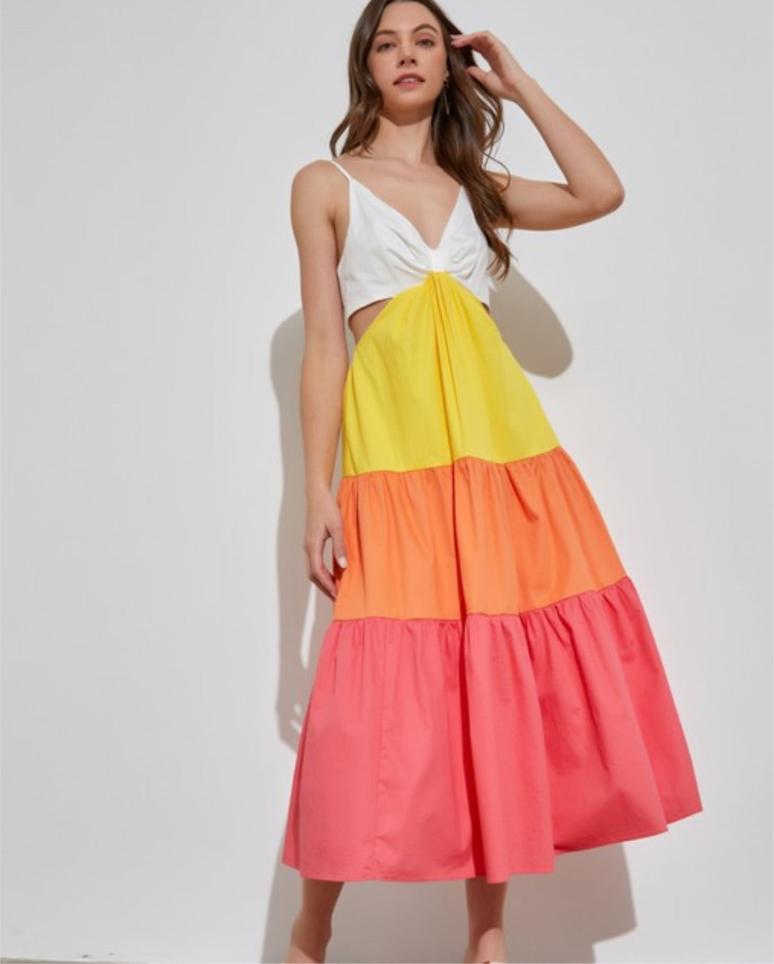 Multi Color Maxi Dress