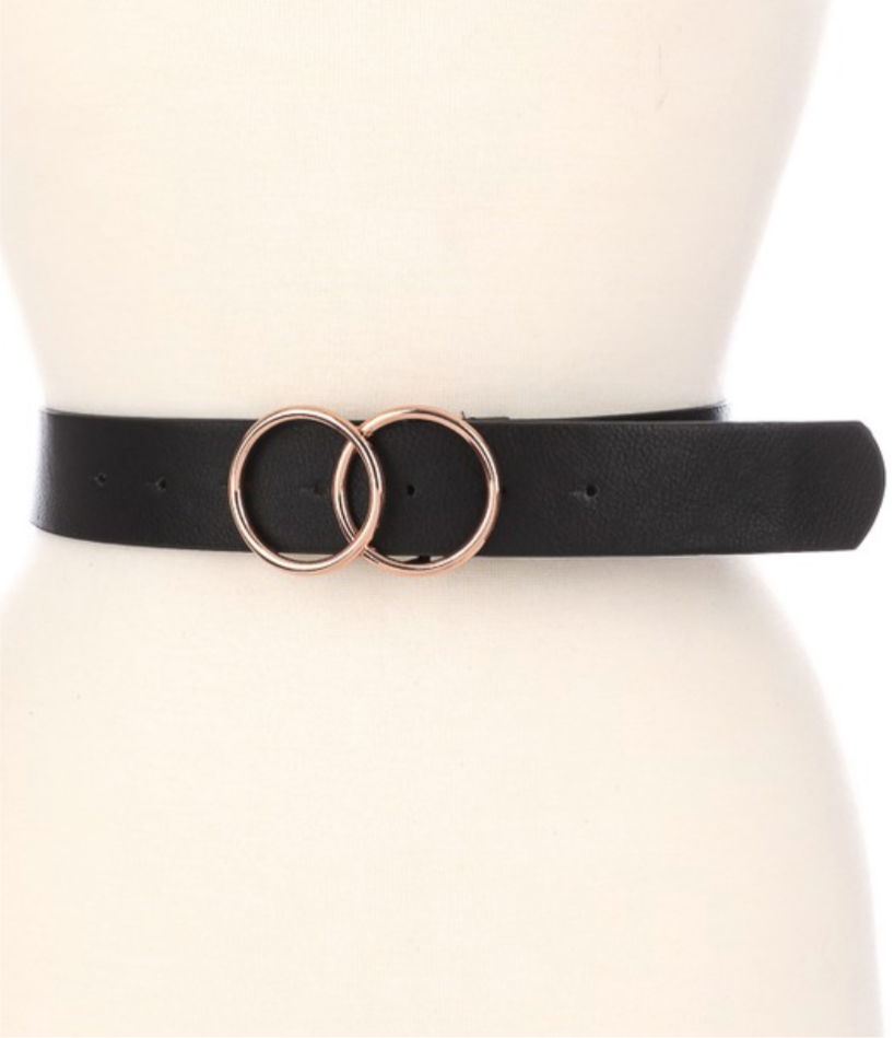 Two Circles Buckle Belt