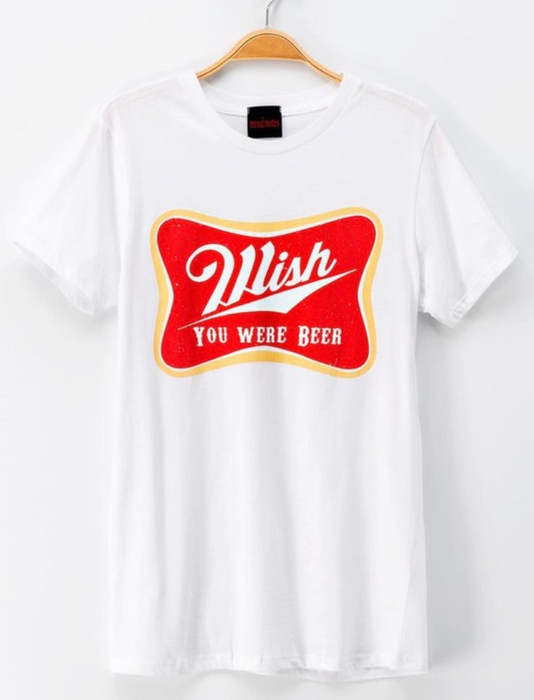 Wish You Were Beer TShirt 🍺