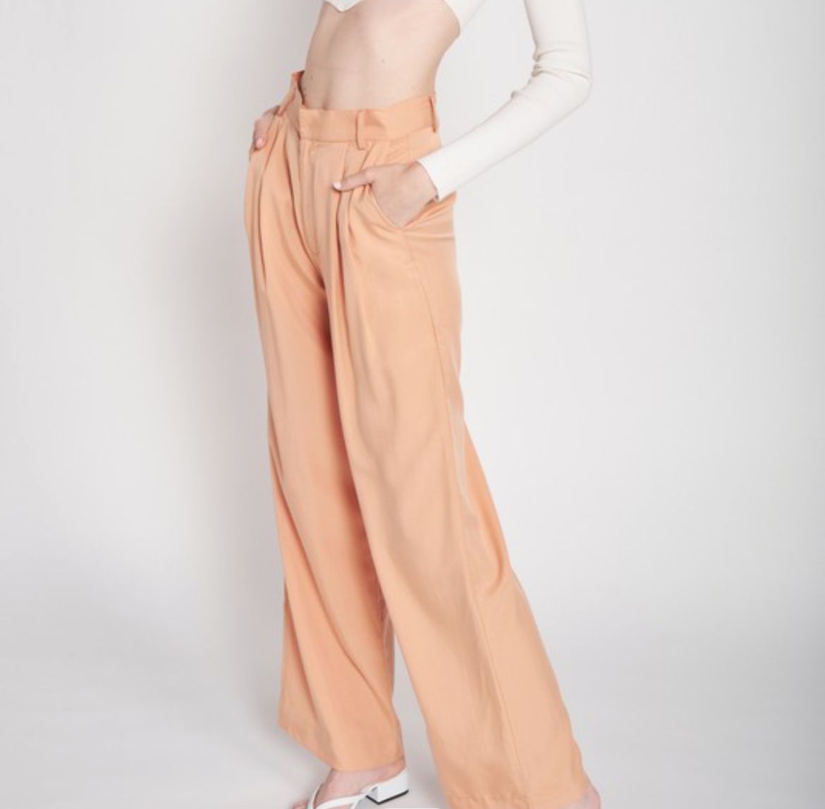 Ginger Wide Leg Trousers