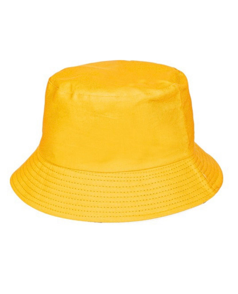 Reversible Bucket Hat (mustard/black)