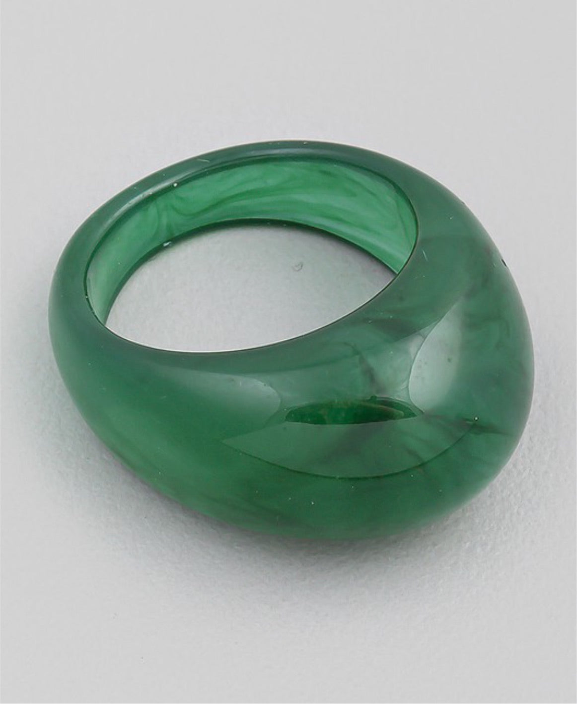 Solid Dome Resin Ring