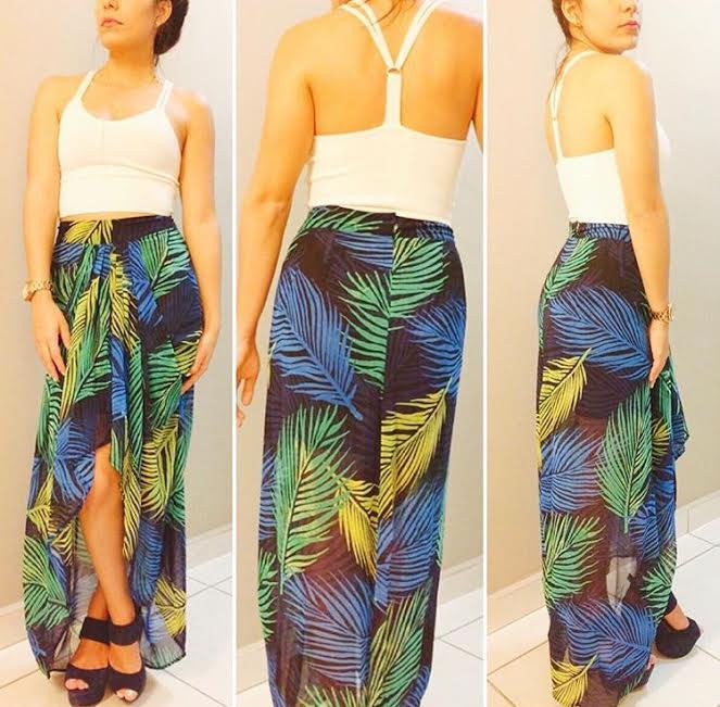 Palms Maxi Skirt